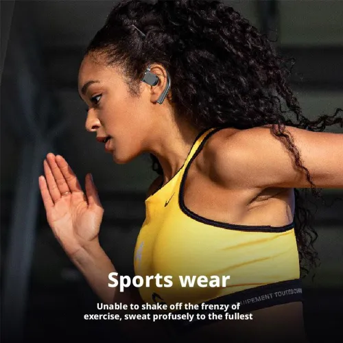 Наушники беспроводные, белый, черно-серый