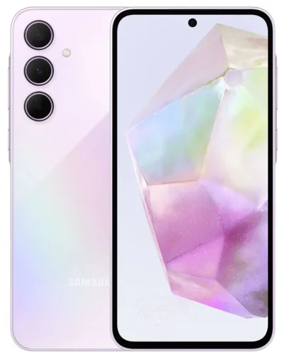 Samsung Смартфон Samsung Galaxy A35(A356N)Корейская версия, одна карта 6/128 ГБ, Nano-SIM, лиловый
