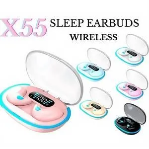 Наушники беспроводные, белый, прозрачный