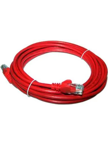 Патч-корд Lanmaster LAN-PC45/U5E-0.5-RD UTP RJ-45 вил.-вилка RJ-45 кат.5E 0.5м красный LSZH (уп.:1шт