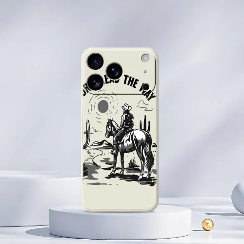 Мягкая оболочка из ТПУ "Вестерн Вайнд Ковбой" для iPhone 17 Pro, защищает телефон от царапин