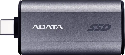 ADATA 500 ГБ Внешний SSD-диск (SC750-500G-CCBK), USB Type-C, чтение - 1050 Мб/с, запись - 1000 Мб/с,