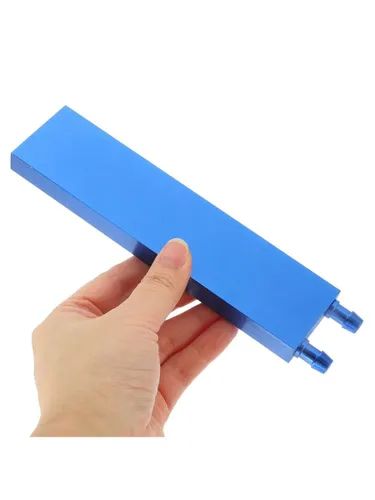 Водоблок Для Cpu, Алюминиевый Сплав, Боковой Выход, 40x160мм, 1 Шт