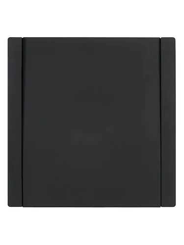 FORTE&PIANO Выключатель одноклавишный проходной 10А FP103 черный IEK