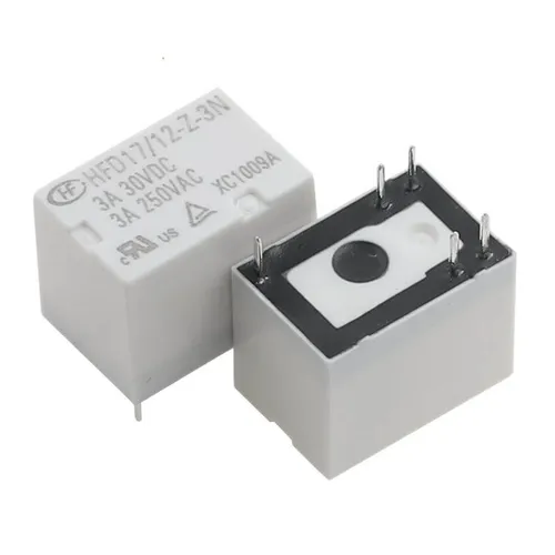 2pcs Реле мощности HFD17/12-Z-3N 3A 30V DC 5-контактное