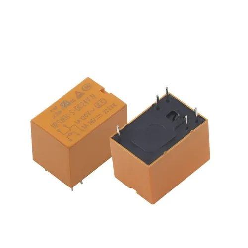 HRS1KH-S-DC24V Реле 5-выводное 1А 24В пост.тока одинарное переключающее (1C)