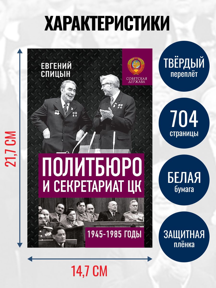 Политбюро и Секретариат ЦК в 1945-1985 гг.: люди и власть | The Politburo and the Secretariat of the Central Committee in 1945-1985: People and Power - Ozon image 2