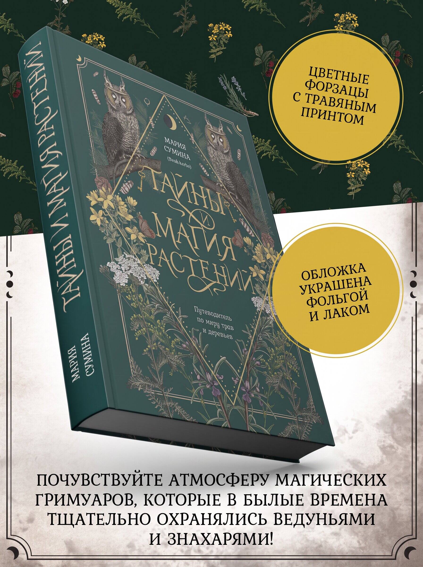 Тайны и магия растений. Путеводитель по миру трав и деревьев | Secrets and Magic of Plants. A Guide to the World of Herbs and Trees - Ozon image 3