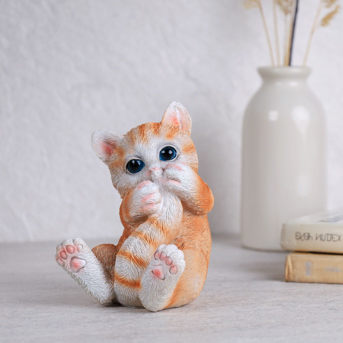 Статуэтка Кошечка, полимерный материал, 13 х 4,8 х 13 см — фото 2