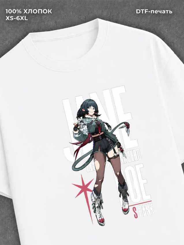 Футболка Zenless Zone Zero Jane Doe