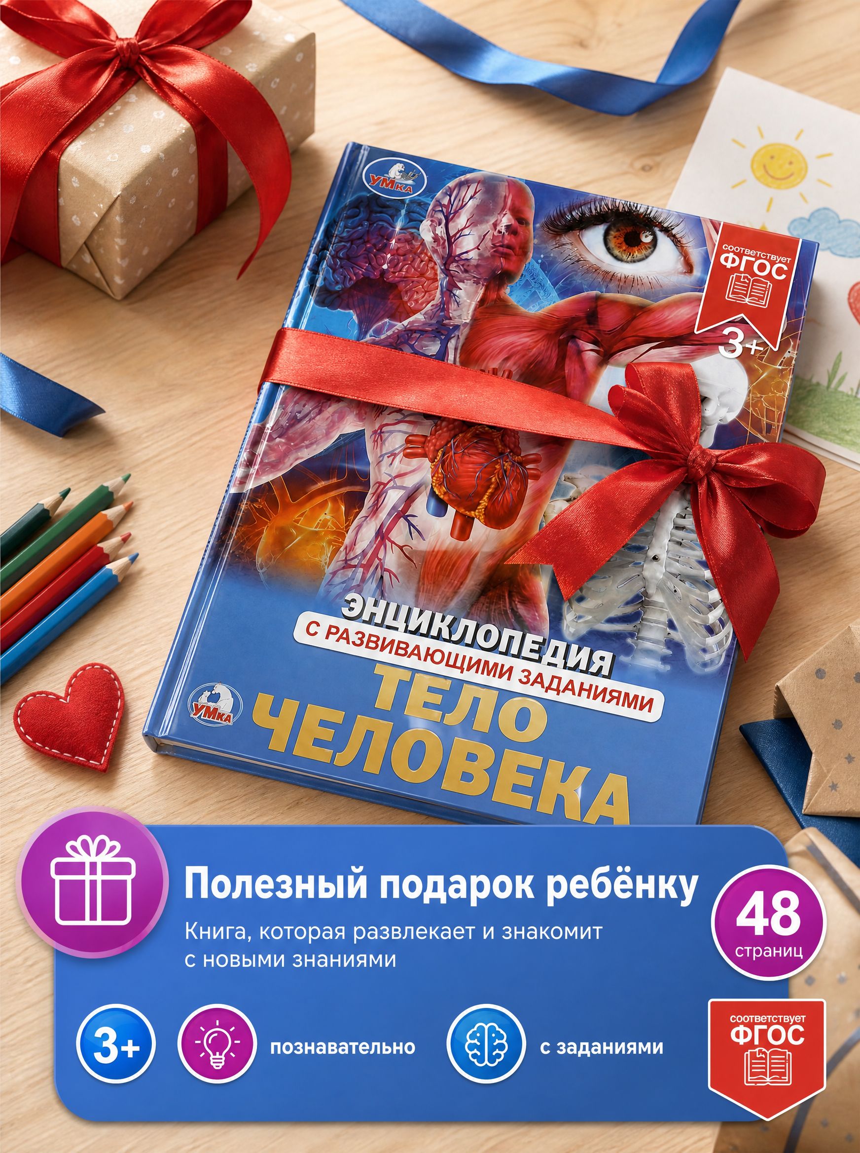 Тело человека. Энциклопедия | Cardboard Book for Toddlers - Ozon image 4