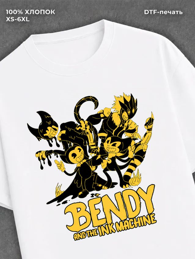 Футболка bendy