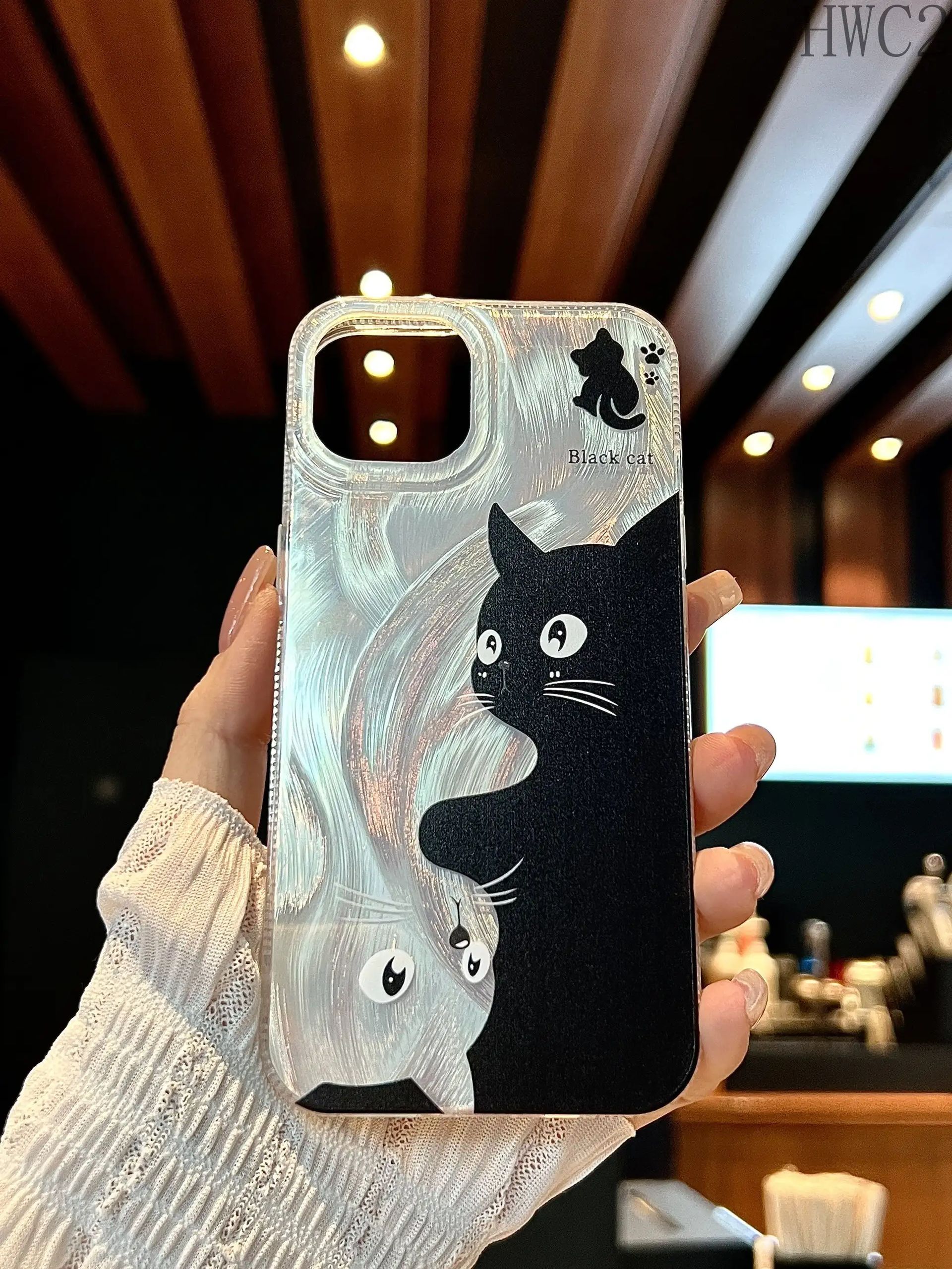 智能手机壳 用于 Apple iPhone 15, 硅胶, 白色