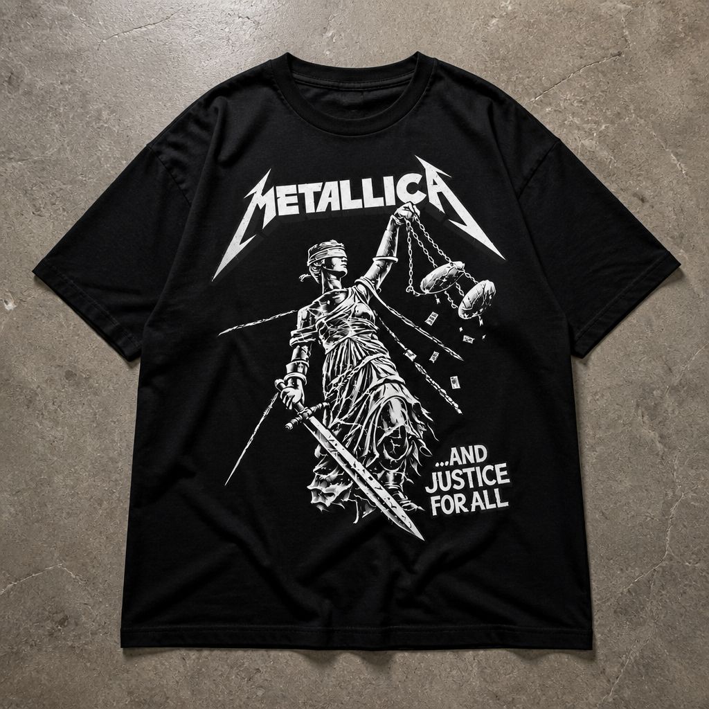 Футболка металлика y2k 1 шт flat_lay