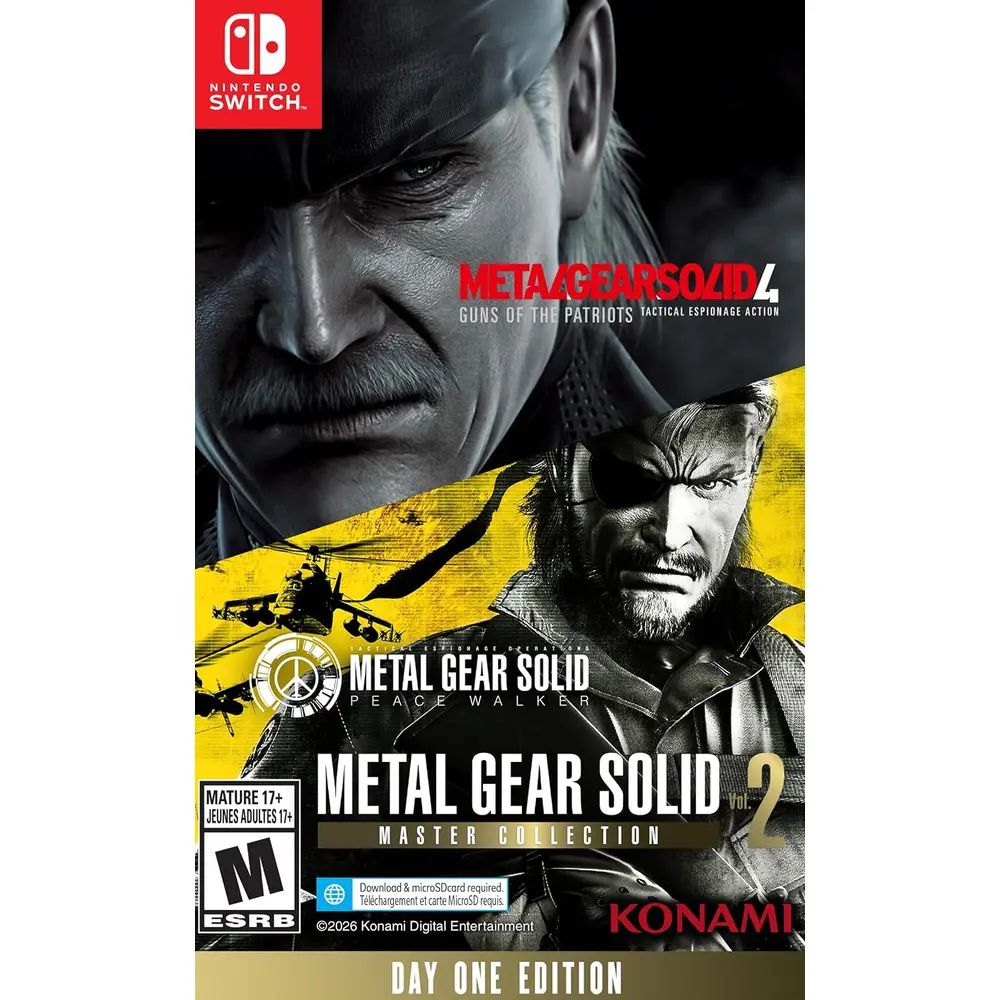 Игра Metal Gear Solid Master Collection Vol. 2 (Nintendo Switch)