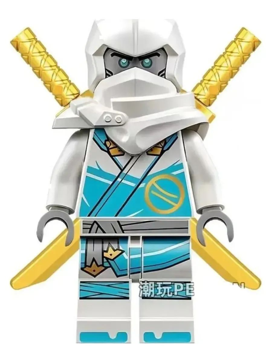 Фигурка Зейн в титановой броне / Ниндзяго / Минифигурка Ninjago