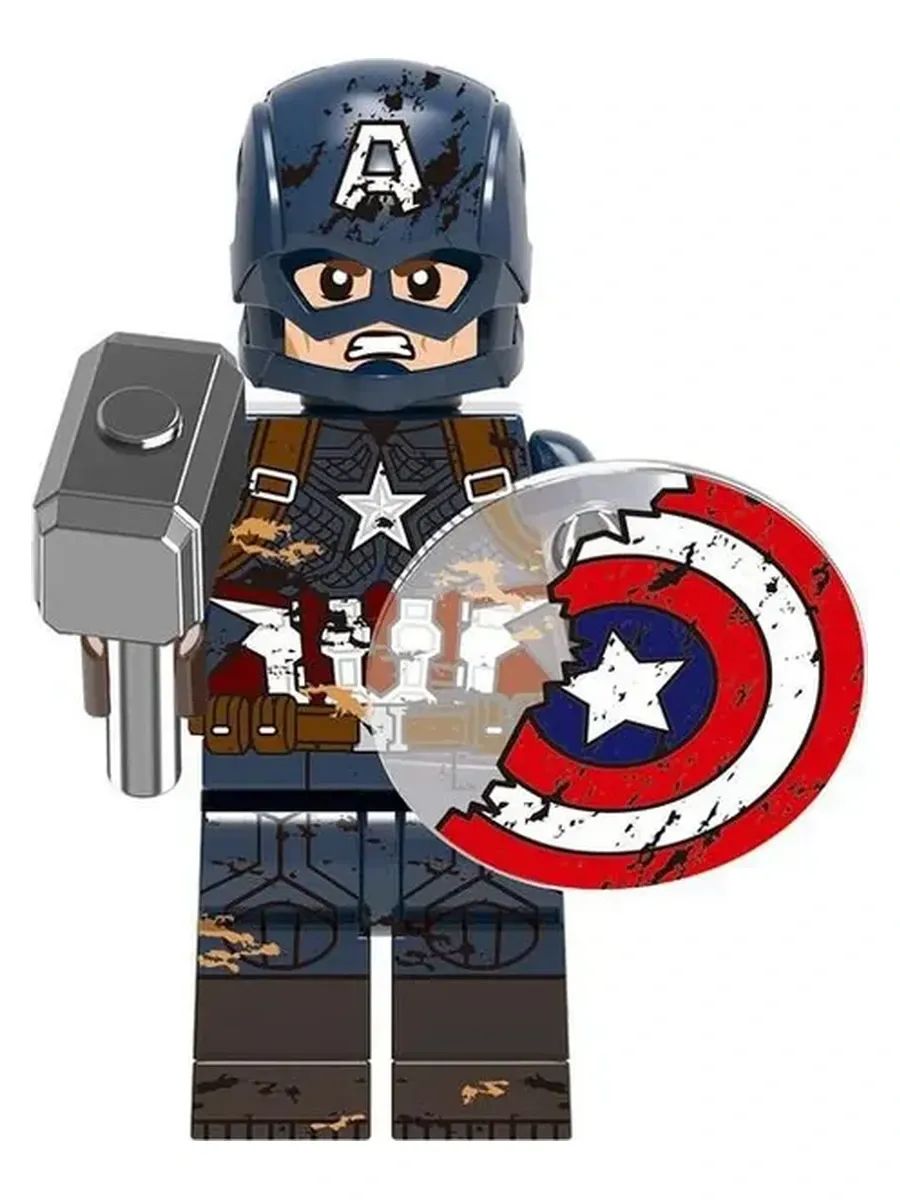 Фигурка Капитан Америка с молотом Тора, Marvel Марвел