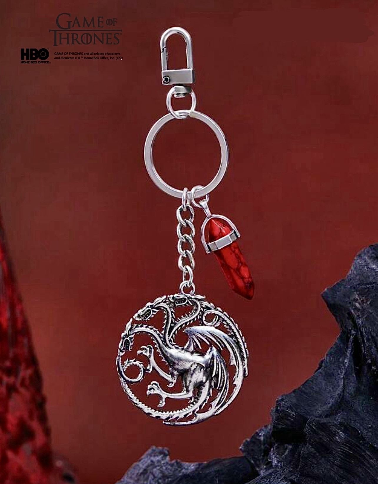 Игра Престолов Game of Thrones - Винтажный металлический брелок для сумок и ключей