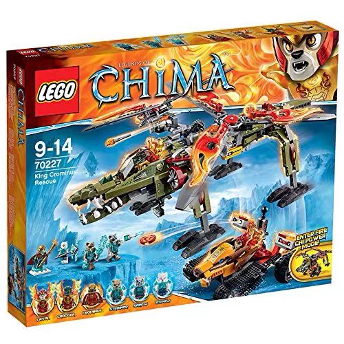 Конструктор LEGO Legends of Chima 70227 Спасение короля Кромина