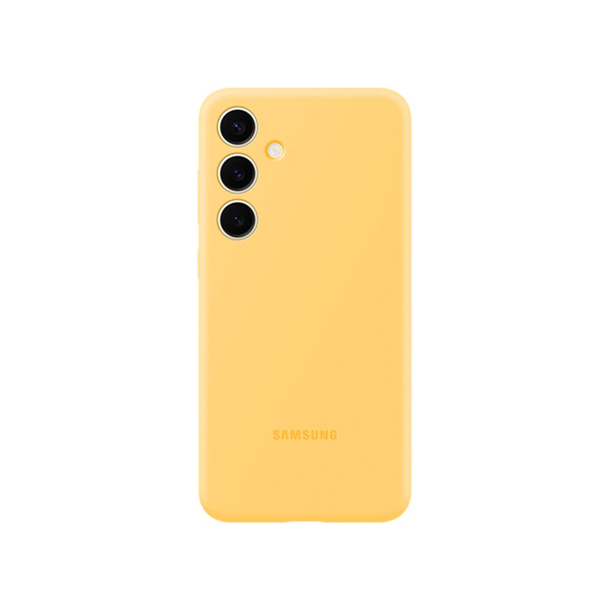 Samsung 智能手机壳 用于 Samsung Galaxy S24+, 硅胶, 橙色