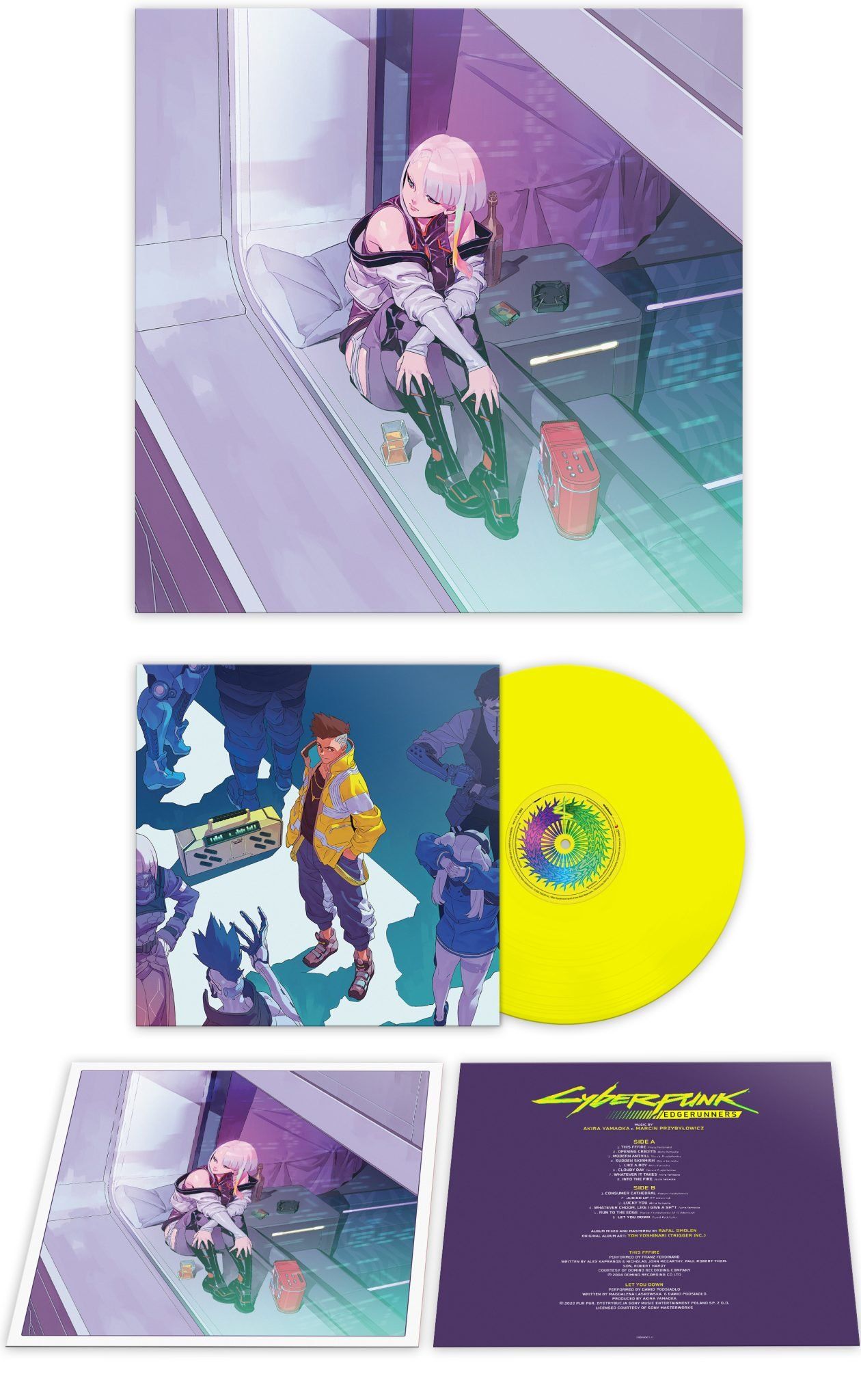 Cyberpunk Edgerunners OST (Neon Yellow USA Limited Soundtrack