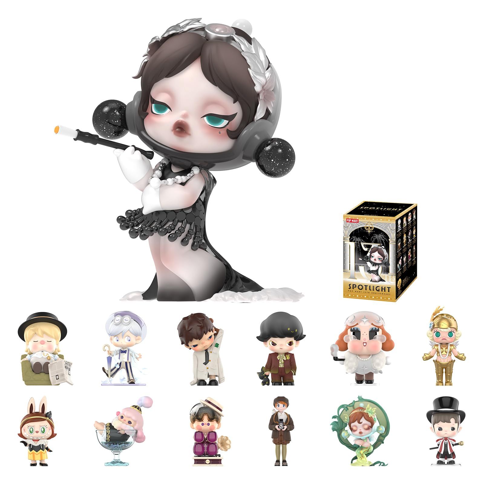 Spotlight POP MART 13th Anniversary シリーズ Коллекционная фигурка Слепая коробка POP MART Spotlight 13th