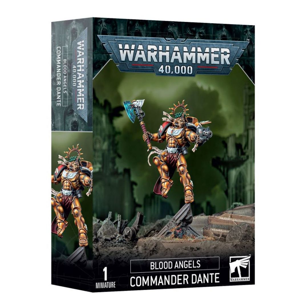 Warhammer 40000 миниатюры - BLOOD ANGELS : COMMANDER DANTE купить