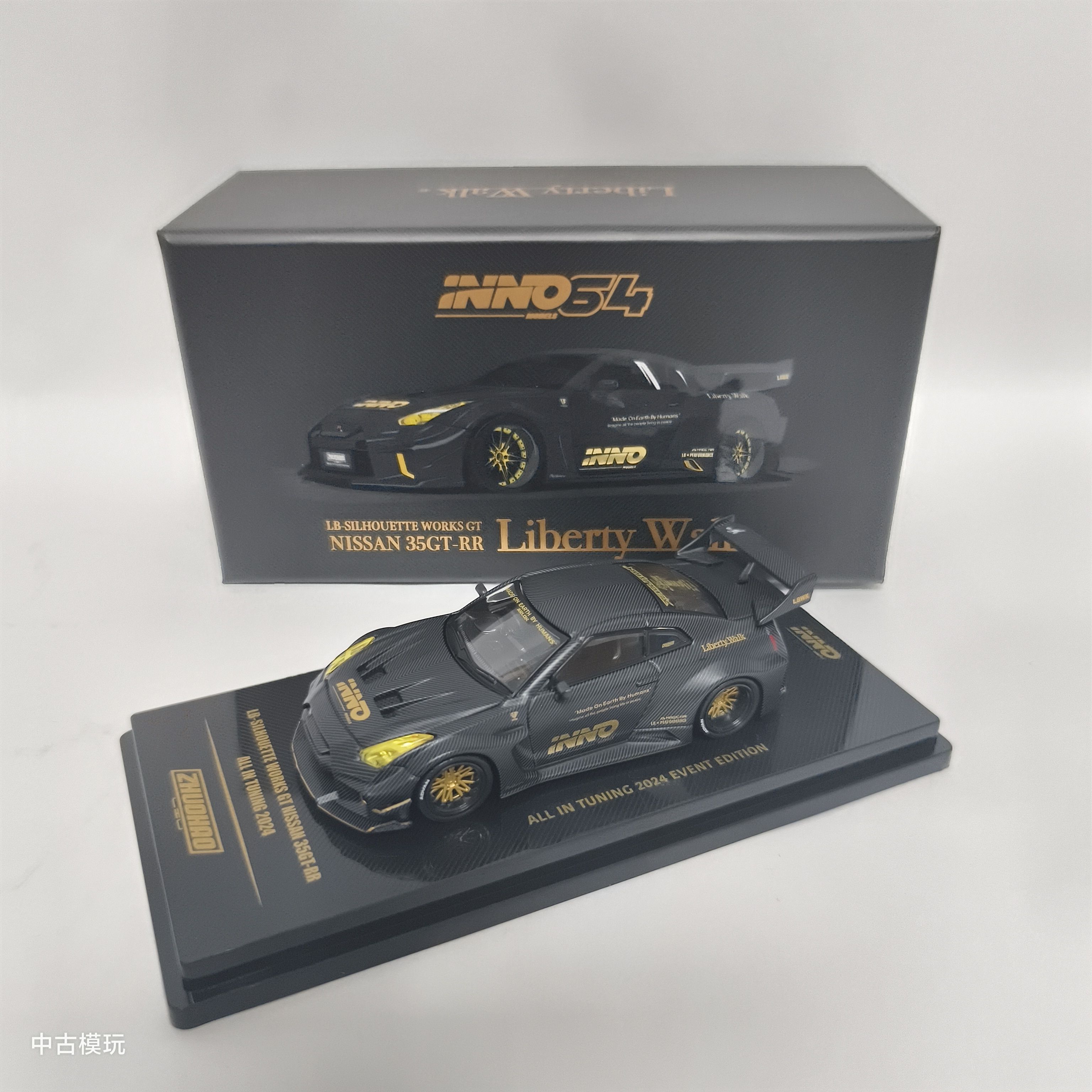 Машинка INNO 1:64 NISSAN R35 GT-RR ALL IN TUNING 2024 EVENT Foshan ...