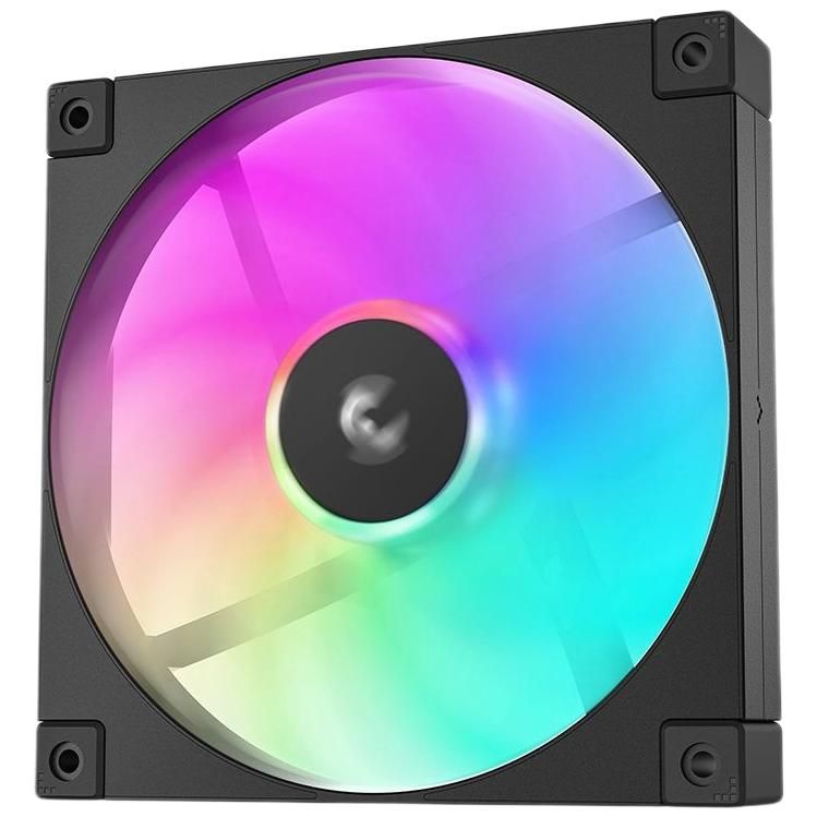 ВентилятордлякорпусаDEEPCOOLFD14ARGB140x140x25мм(PWM,ARGB,черный,400-1650об/мин)Color