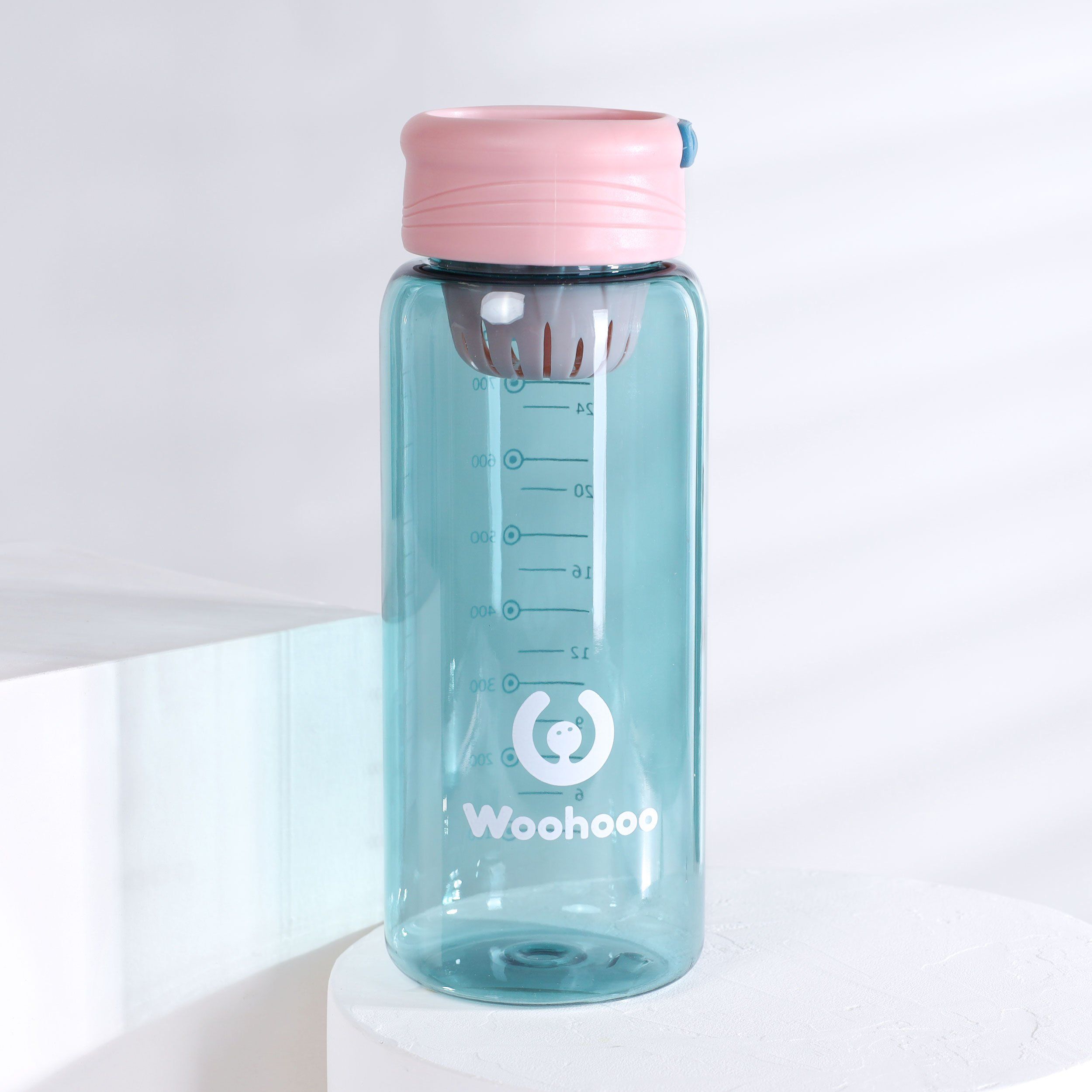Бутылка для воды спортивная Woohooo Summer 800 мл, бирюзовая Бутылка для воды спортивная Woohooo Summer 800 мл, бирюзовая