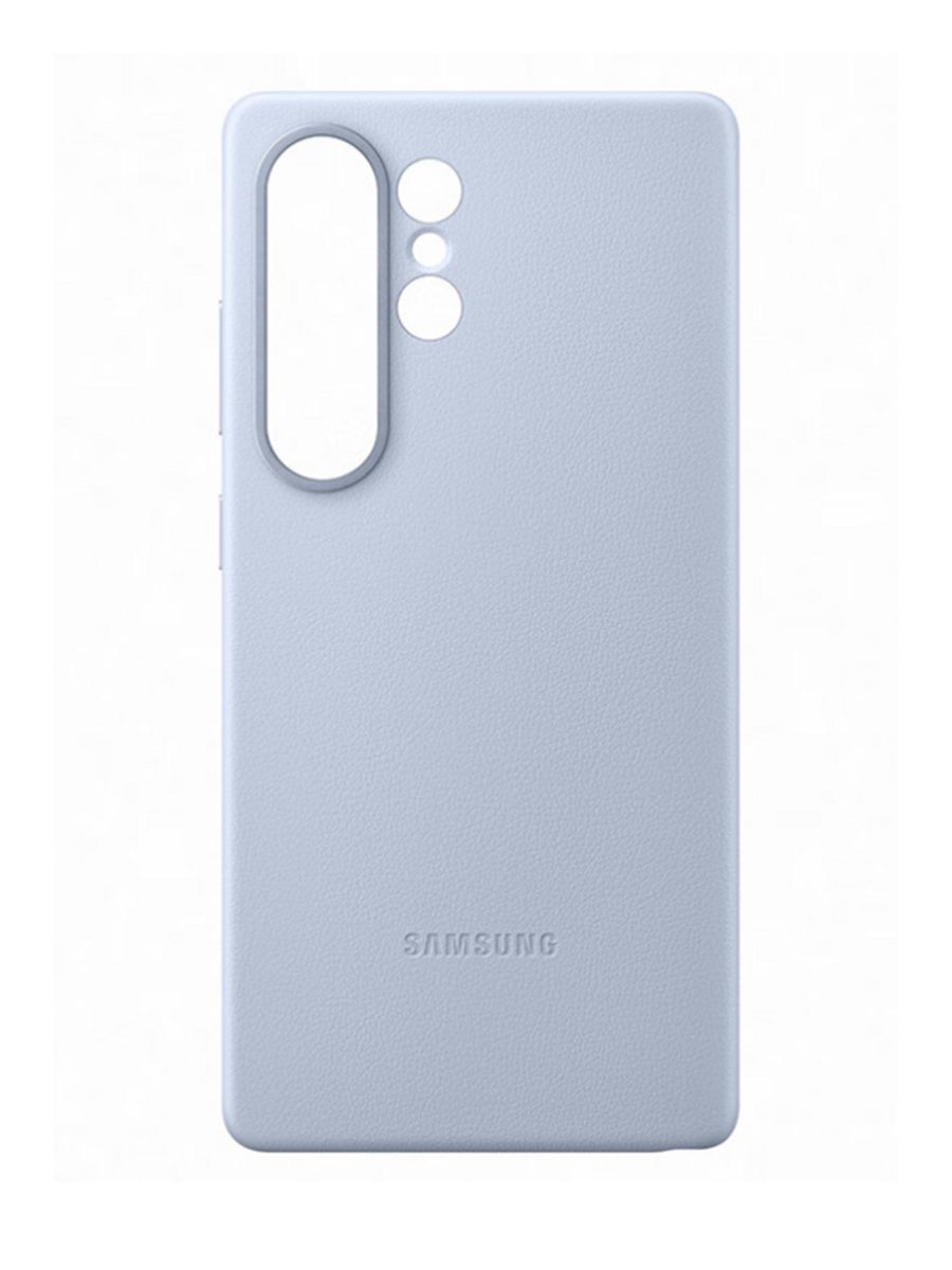 Samsung 智能手机壳用于6.9″, 真皮, 浅蓝色