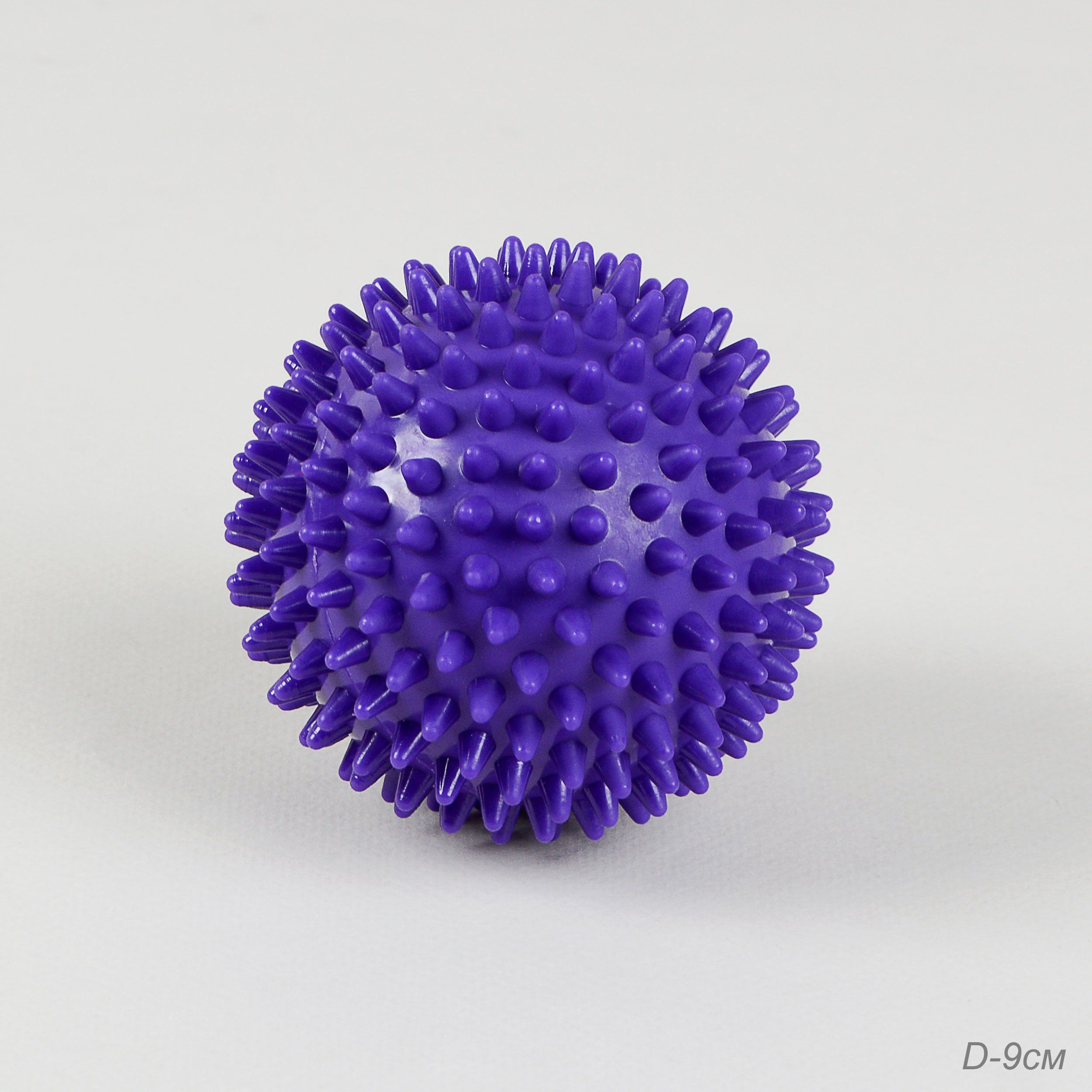 Мячик массажный Woohooo Spiny 9 см, фиолетовый Мячик массажный Woohooo Spiny 9 см, фиолетовый