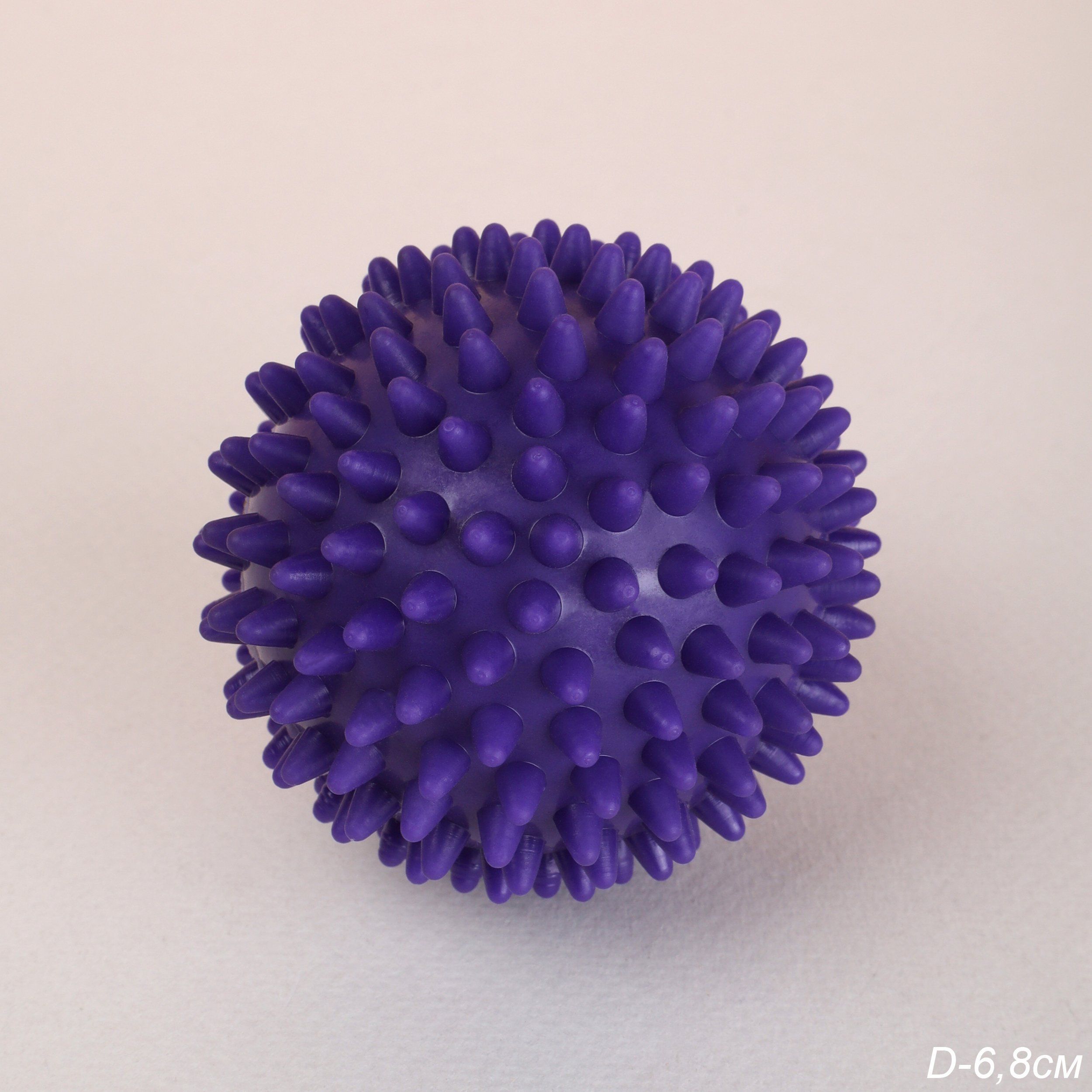 Мячик массажный Woohooo Spiny 6,8 см, фиолетовый Мячик массажный Woohooo Spiny 6,8 см, фиолетовый