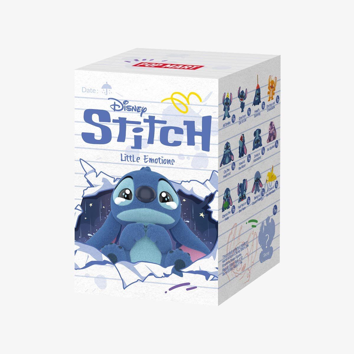 Фигурка-сюрприз, POP MART , Disney Stitch Little Emotions Series