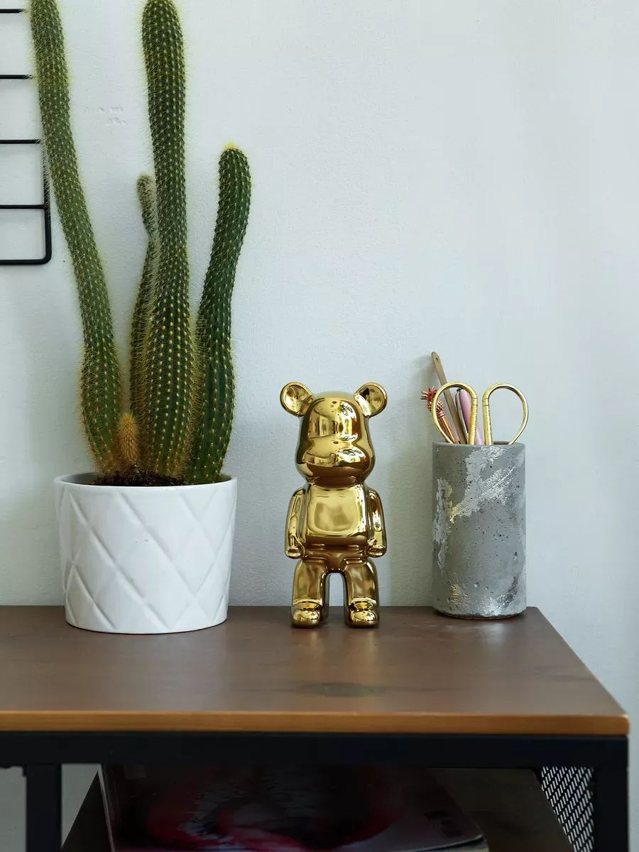 Статуэтка Микки Bearbrick Золотой 18 Китай HY088-6-3