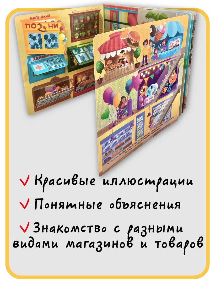 Детская книжка с окошками энциклопедия для малышей Виммельбух | Reference Book - Ozon image 1