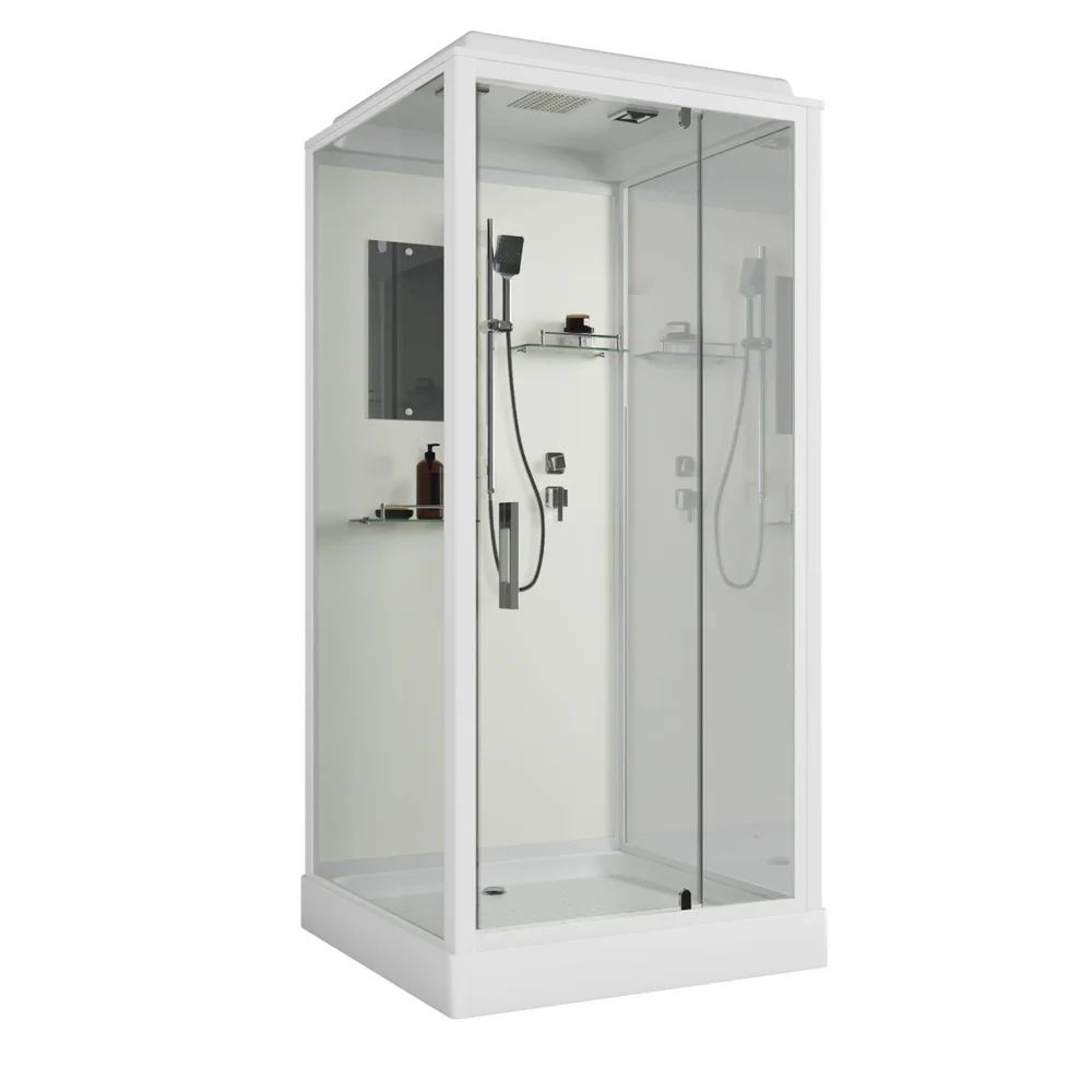 Габариты душевых кабин: стандарты, минимальные и оптимальные размеры