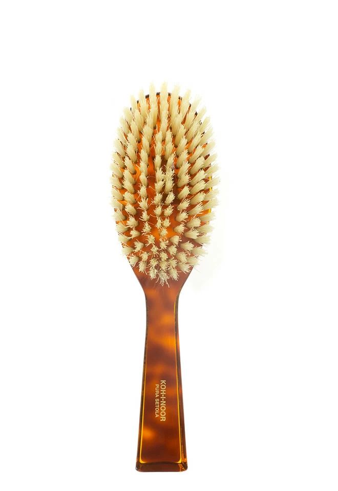 Spazzola Setolata Oval Large - щетка для волос с натуральной щетиной мягкая большая купить