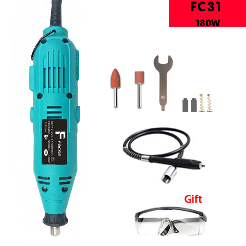 Высокомощныйэлектрическийгравер,электрическаядрель,гравировальныйинструмент180Вт,до30тыс.оборотов,зажимпатрона0,5-3.2мм