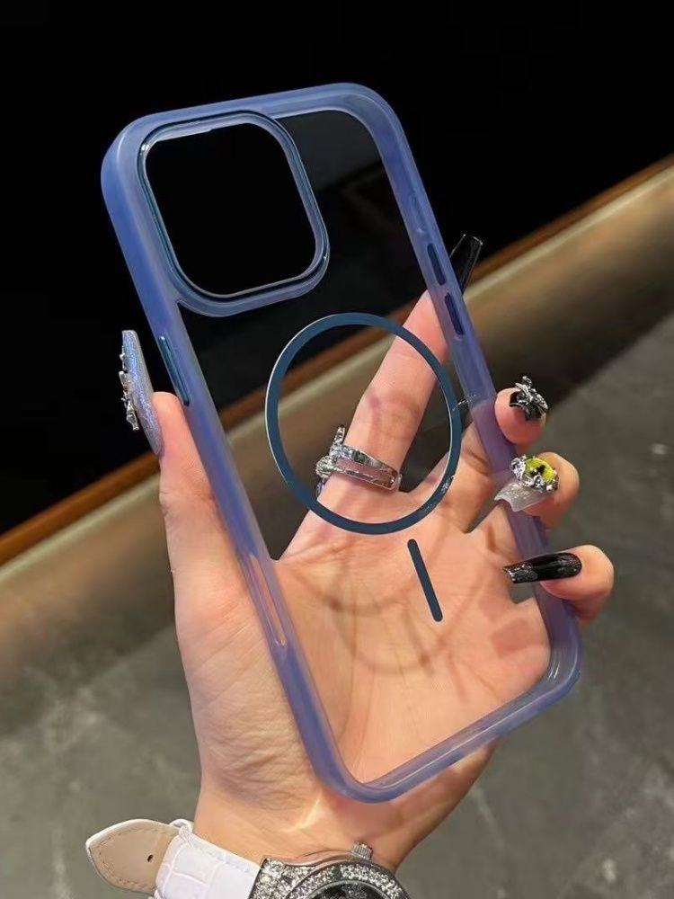 智能手机壳 用于 Apple iPhone 15, 热塑性聚氨酯, 蓝色