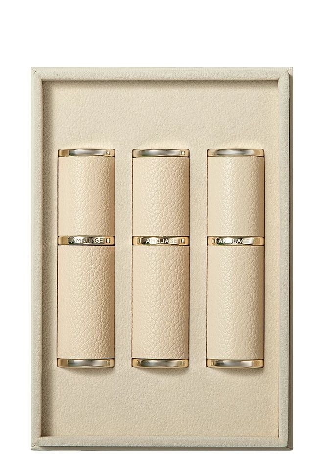 AMOUAGE Essences - Набор парфюмерный (духи в дорожном футляре: Reasons 10 мл, Lustre 10 мл, Outlands 10 мл)