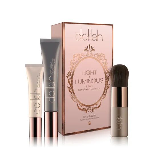 Delilah Набор средств для макияжа лица Time Frame Light & Luminous Complexion купить