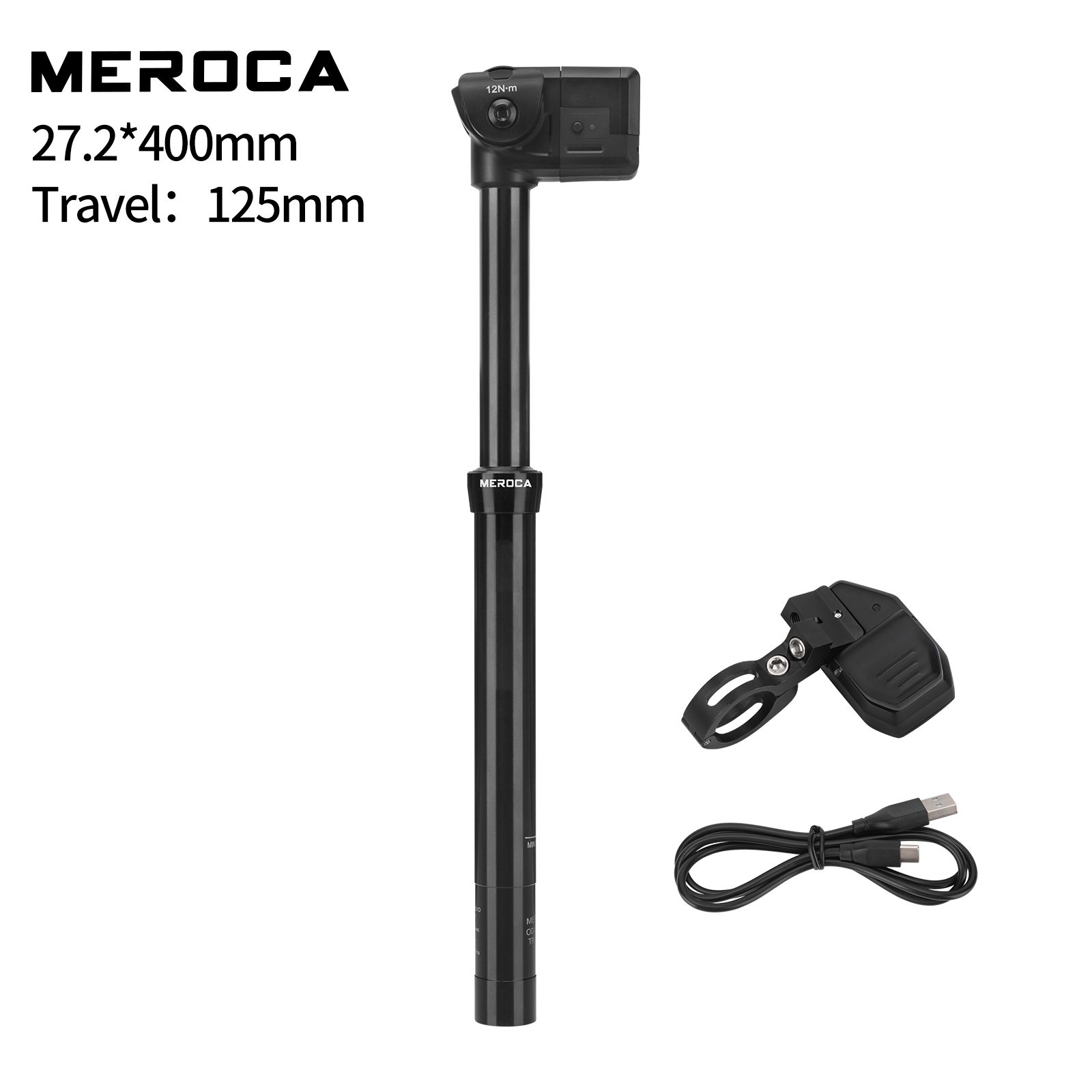 MEROCA ELEVO 27.2x125 мм беспроводной электронный регулируемый ...