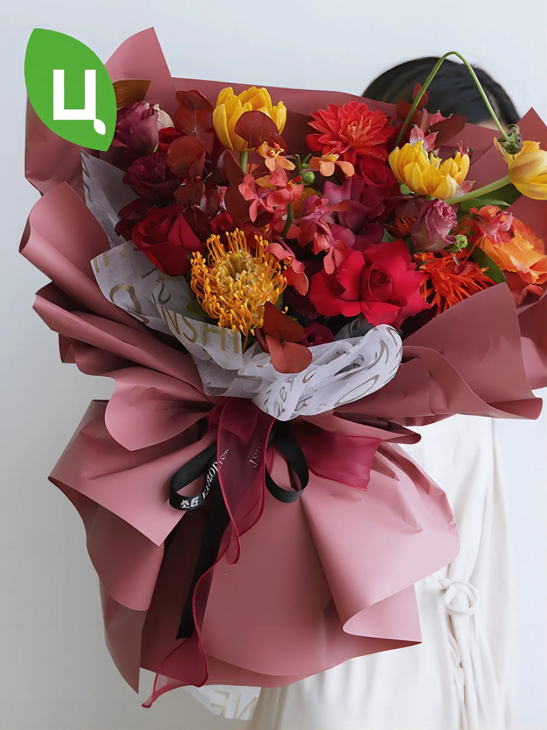 Пленка Нагчу 20шт/уп розовый 58cm*58cm 161 Китай