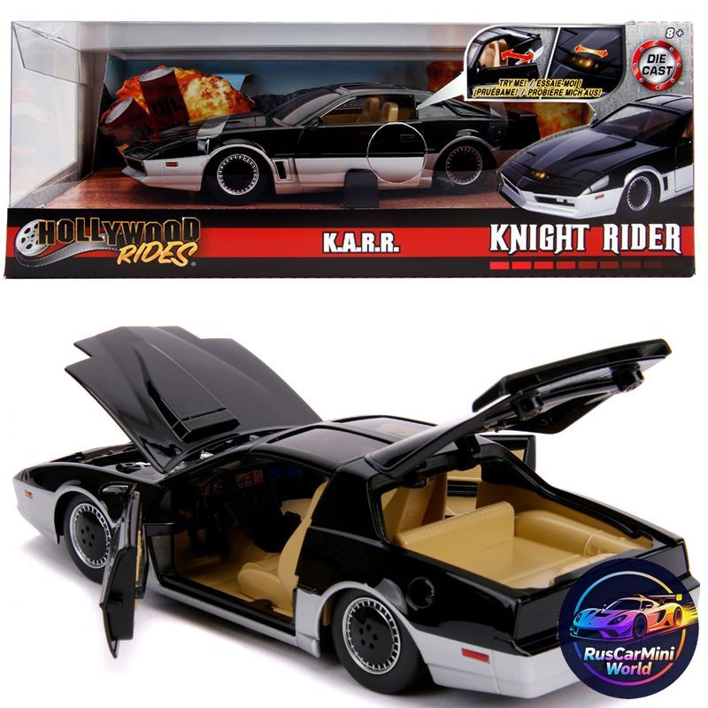 Машинка Jada Toys Hollywood Rides 1:24 Knight Rider K.A.R.R with ...