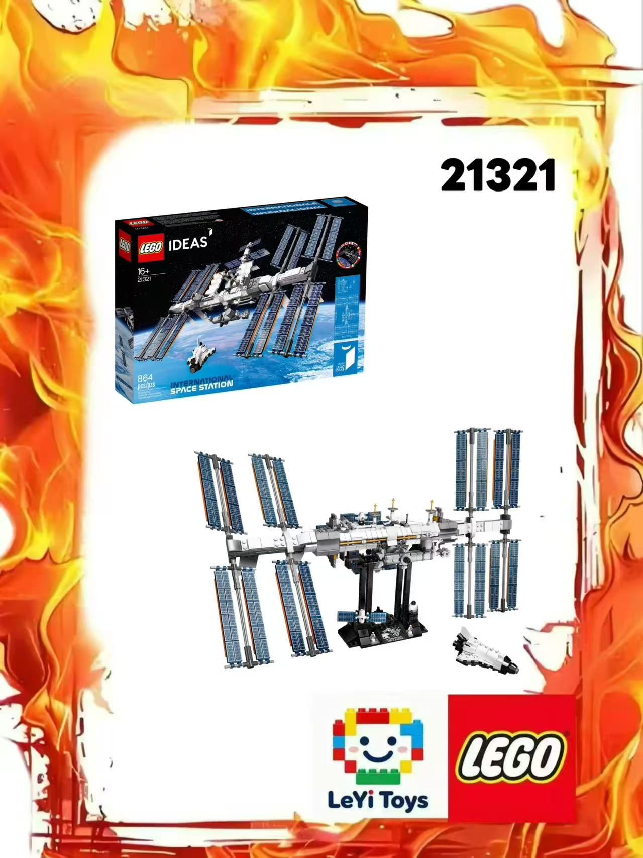 LEGO Ideas 21321 международная космическая станция купить на OZON