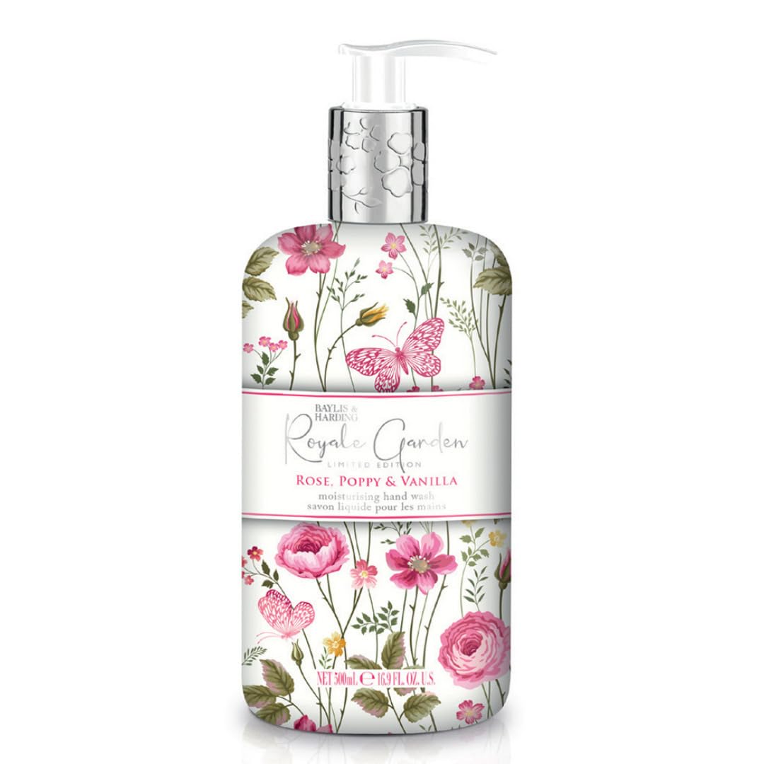 Baylis & Harding - Royale Garden Rose Poppy & Vanilla Hand Wash Жидкое мыло для рук 500 мл купить