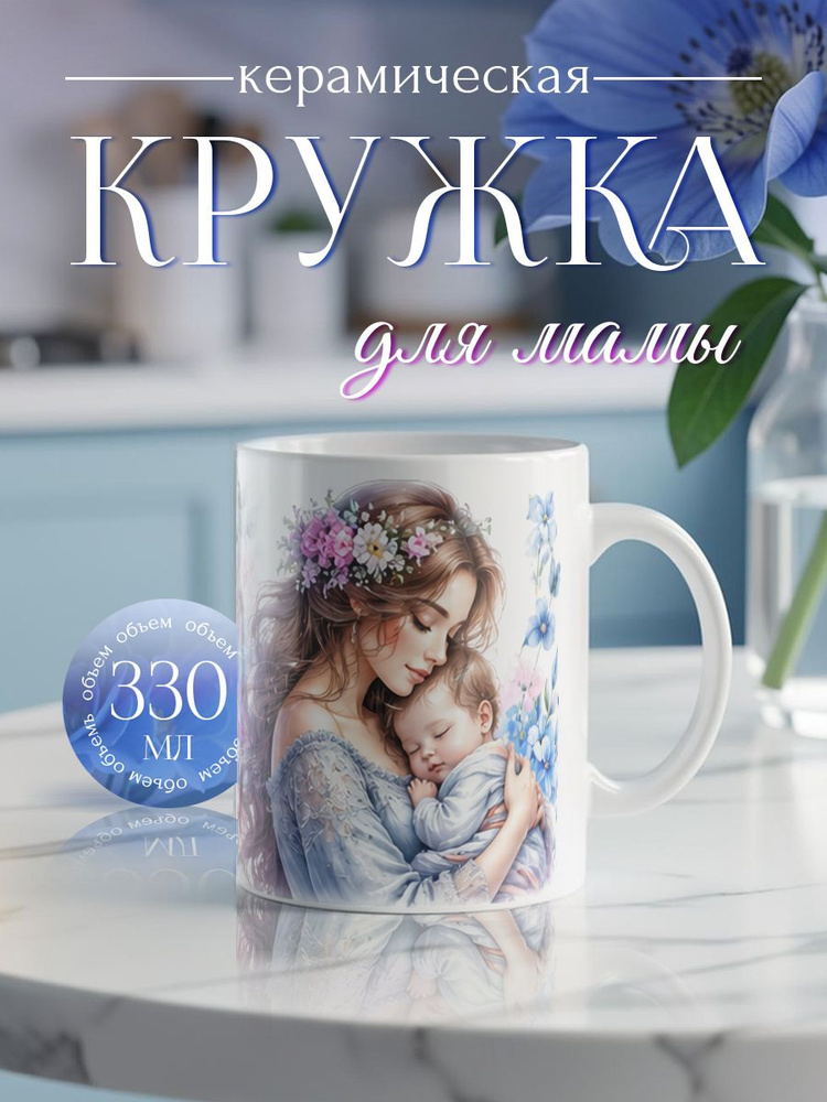 Кружка Маме, Мама это любовь #1
