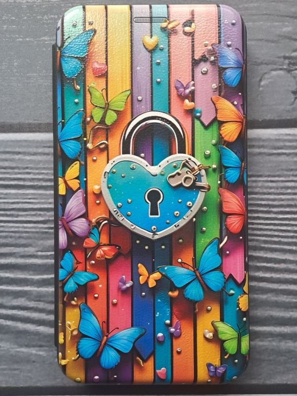 Чехол-книга Fashion Case для Huawei Honor 9c, с силиконовым основанием и магнитом, черный #1