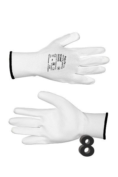 Перчатки защитные, размер: 8, 5 пар #1